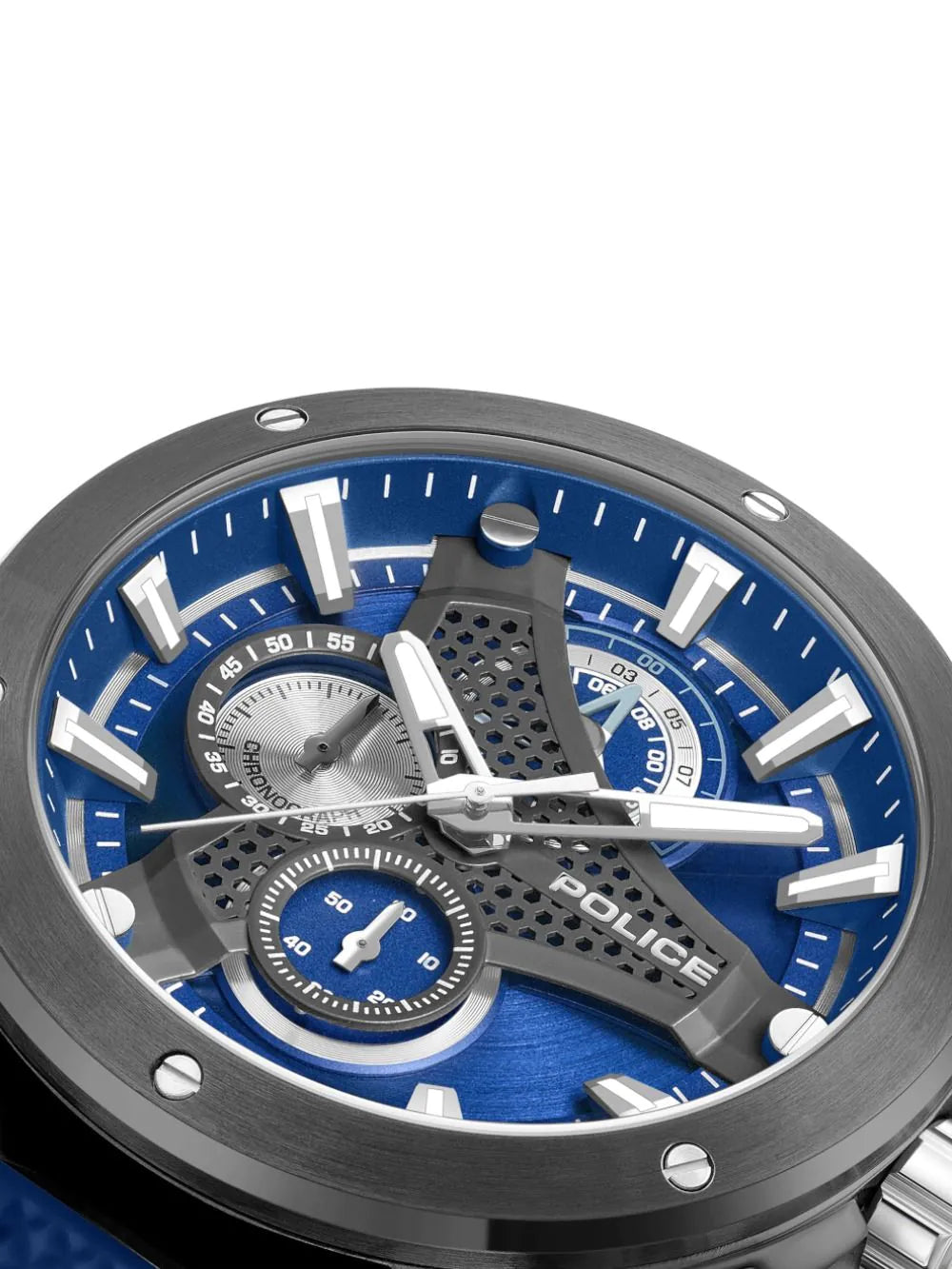Police PEWGO0093002 Mens watch Wyvern Chronograph 45mm 5ATM