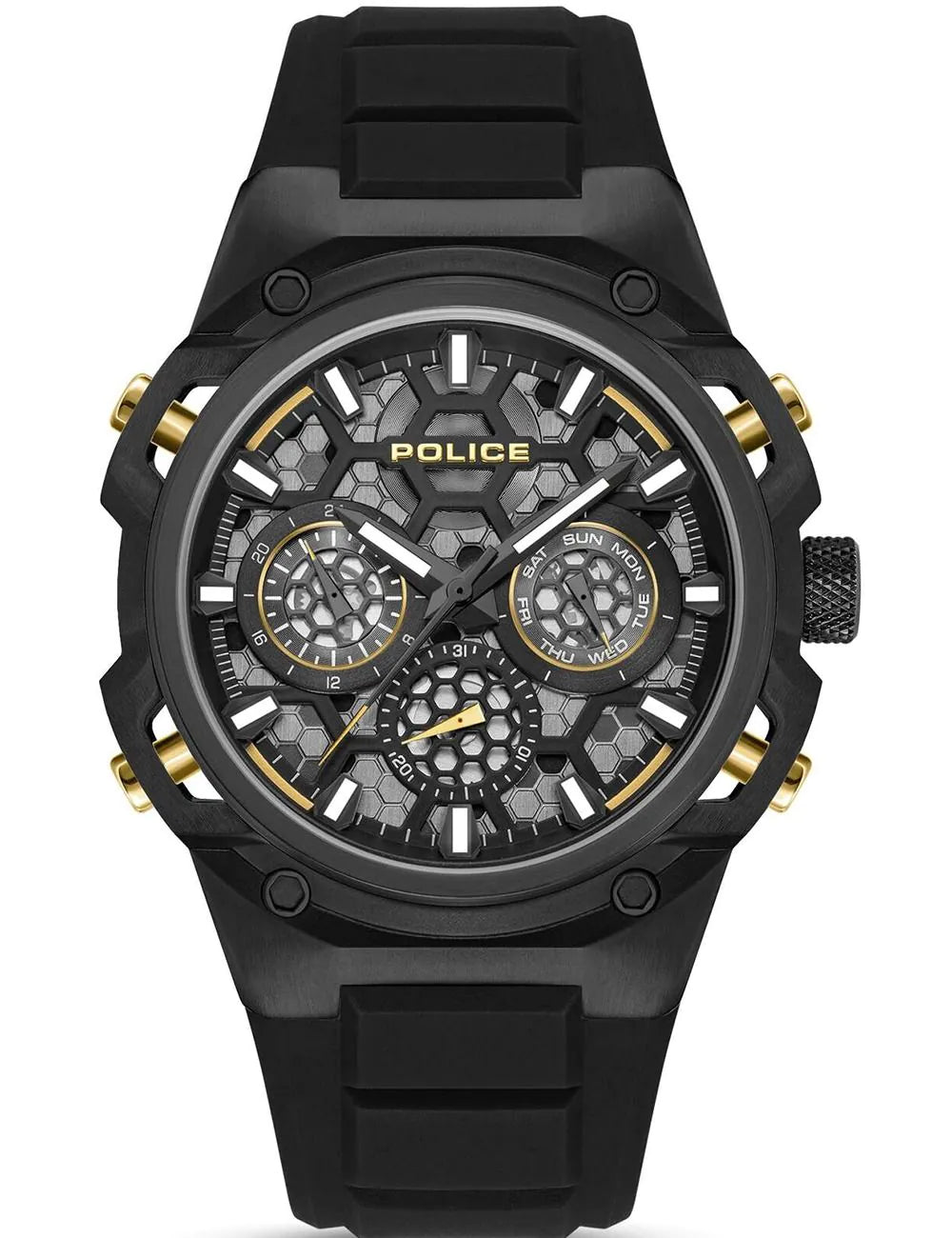 Police PEWGQ0071901 Mens Watch Challenger 46mm 5ATM