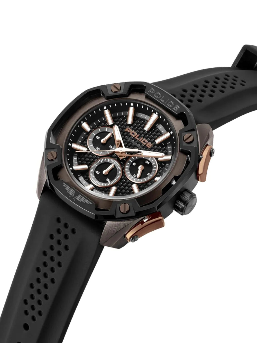 Police PEWGQ0093201 Mens watch Centurian Chronograph 46mm 5ATM