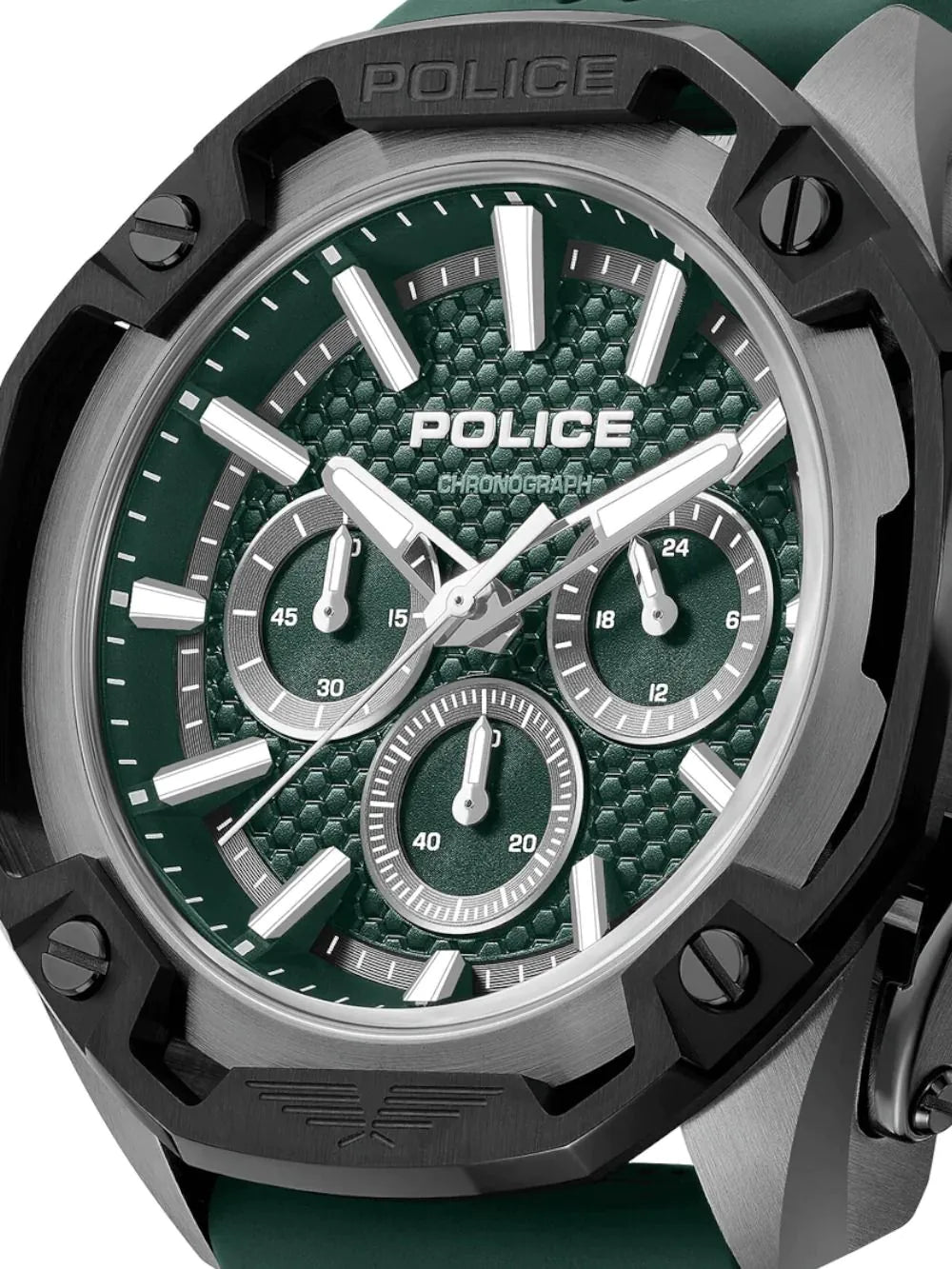 Police PEWGQ0093202 Mens watch Centurian Chronograph 46mm 5ATM