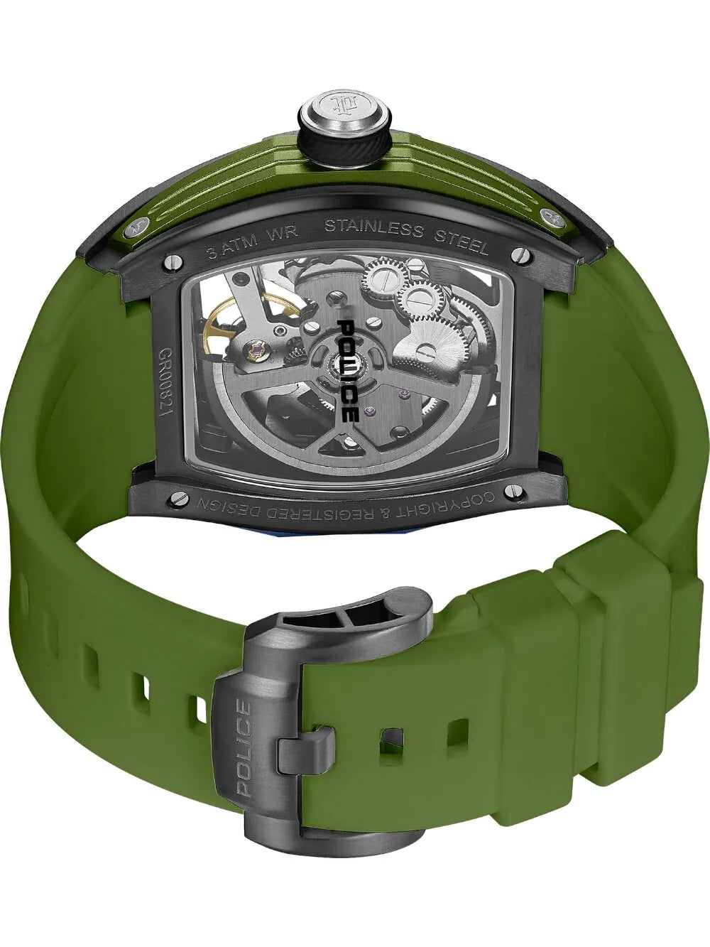 Police PEWGR0082101 Mens watch Tampa Automatic 42mm 5ATM
