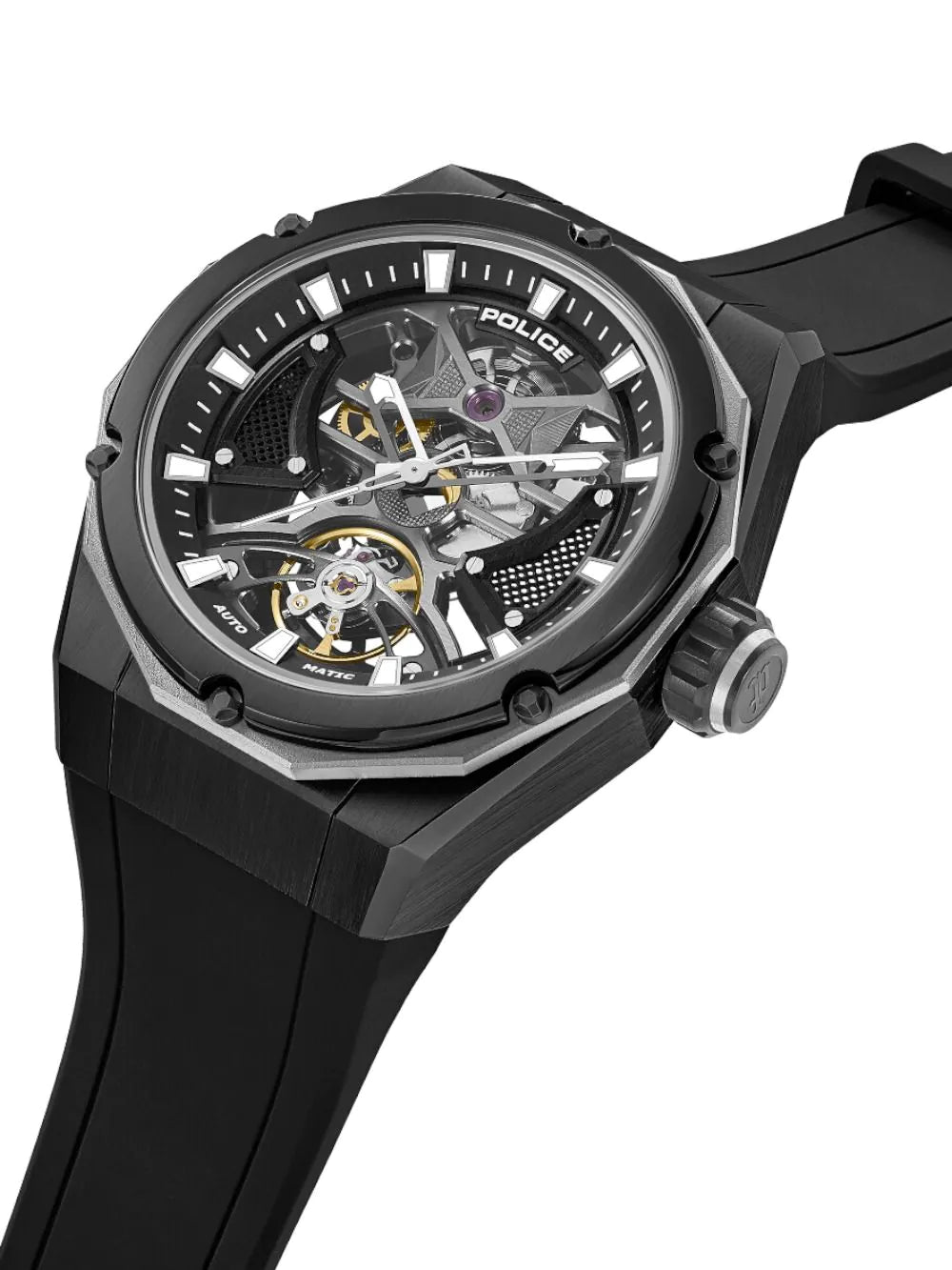 Police PEWGR0082301 Mens watch Dayton Automatic 45mm 5ATM