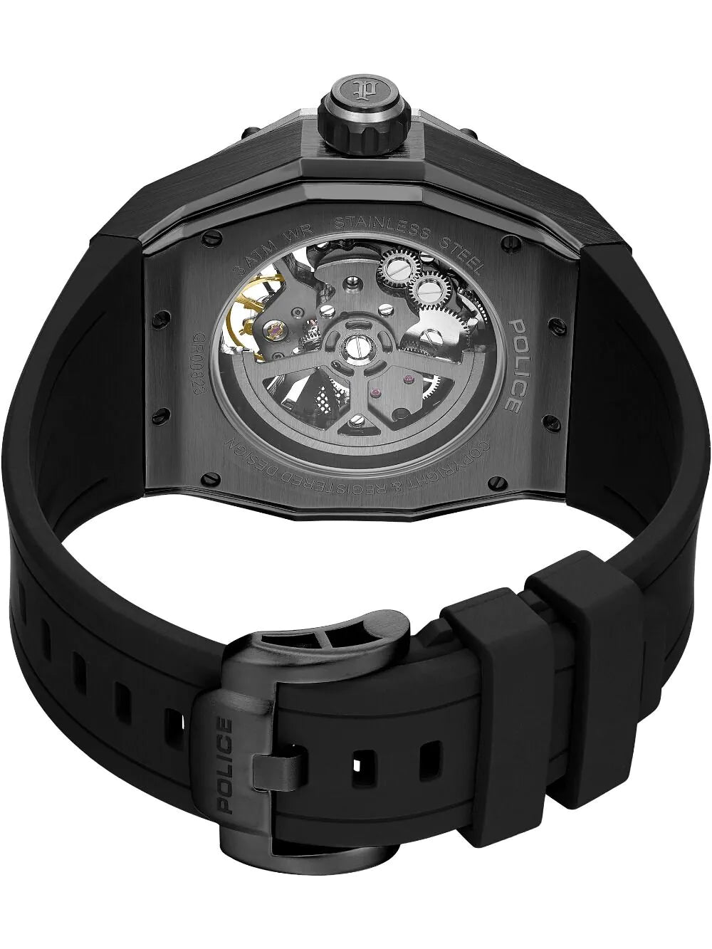 Police PEWGR0082301 Mens watch Dayton Automatic 45mm 5ATM