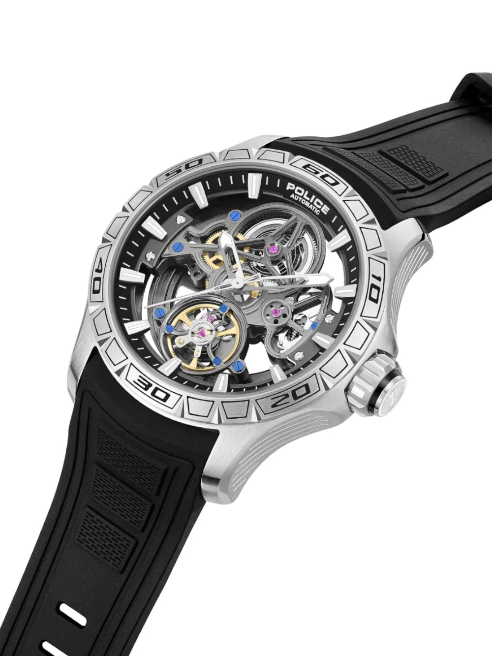 Police PEWGR0097801 Mens watch Spirit Automatic 45mm 5ATM