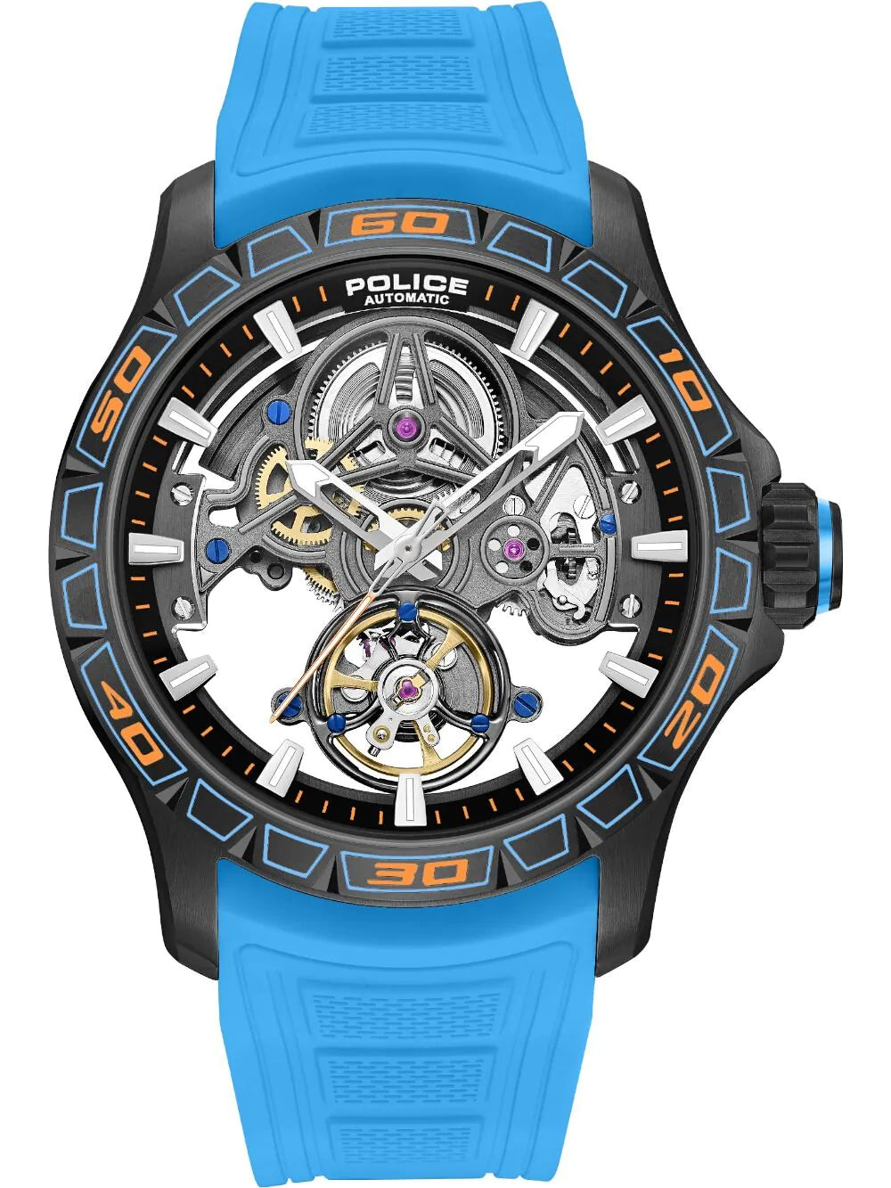 Police PEWGR0097804 Mens watch Spirit Automatic 45mm 5ATM