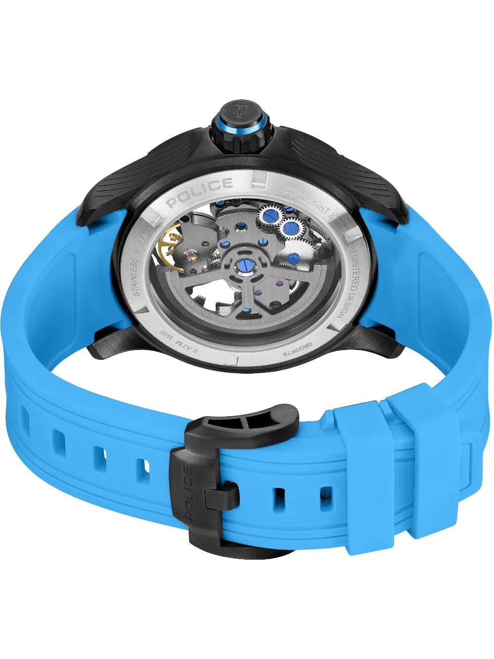 Police PEWGR0097804 Mens watch Spirit Automatic 45mm 5ATM