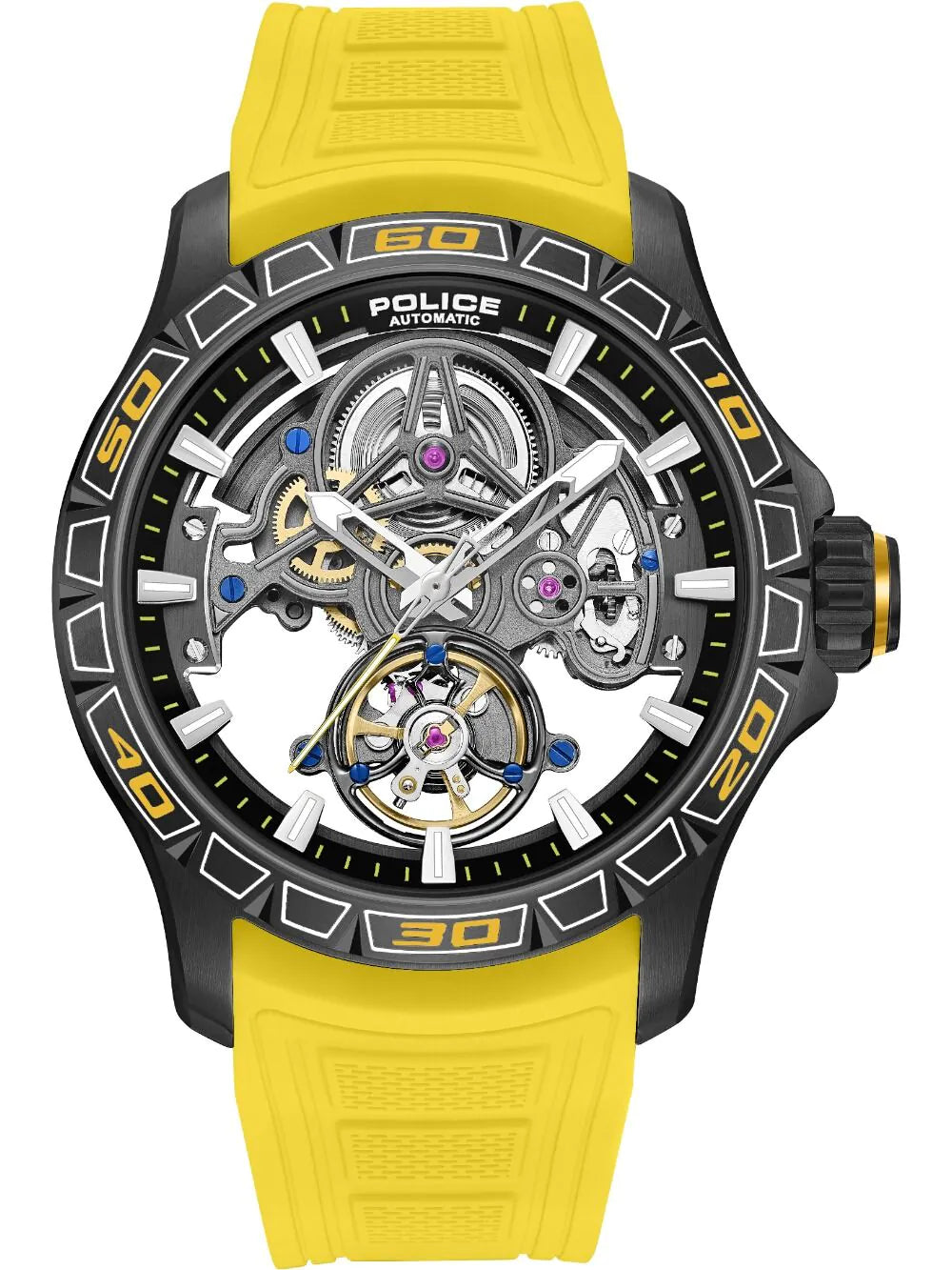 Police PEWGR0097805 Mens watch Spirit Automatic 45mm 5ATM