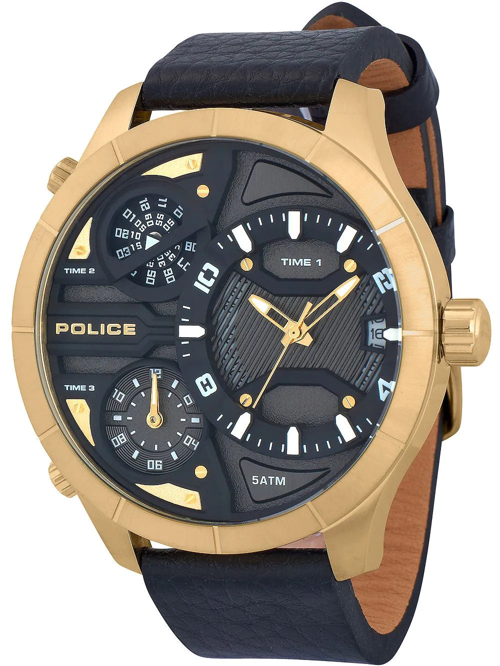 Police PEWJB2110601 Bushmaster Mens Watch 52mm 5ATM