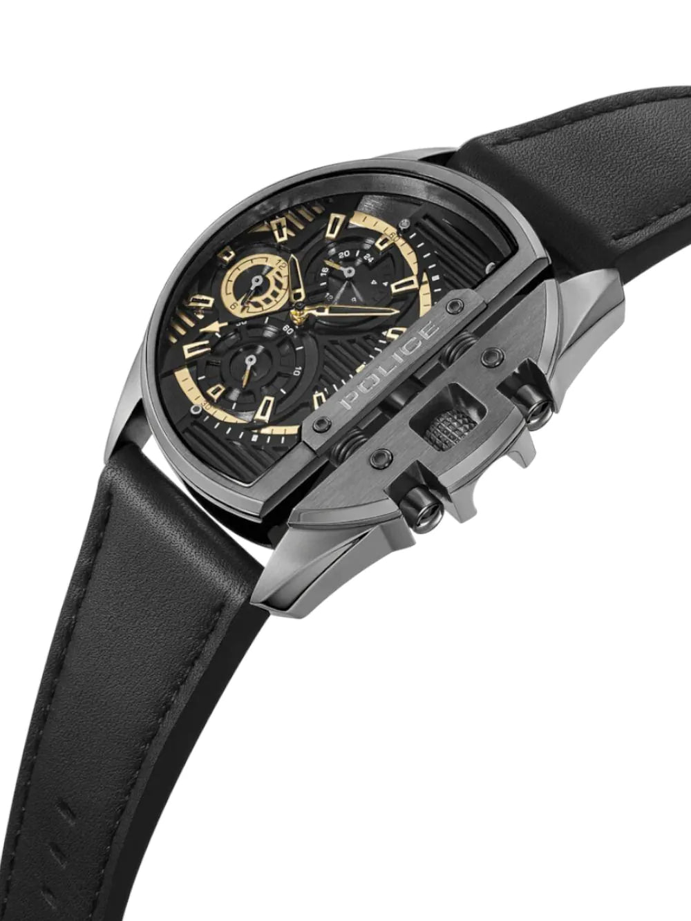 Police PEWJF2203601M Mens watch Daintree Chronograph 48mm 5ATM