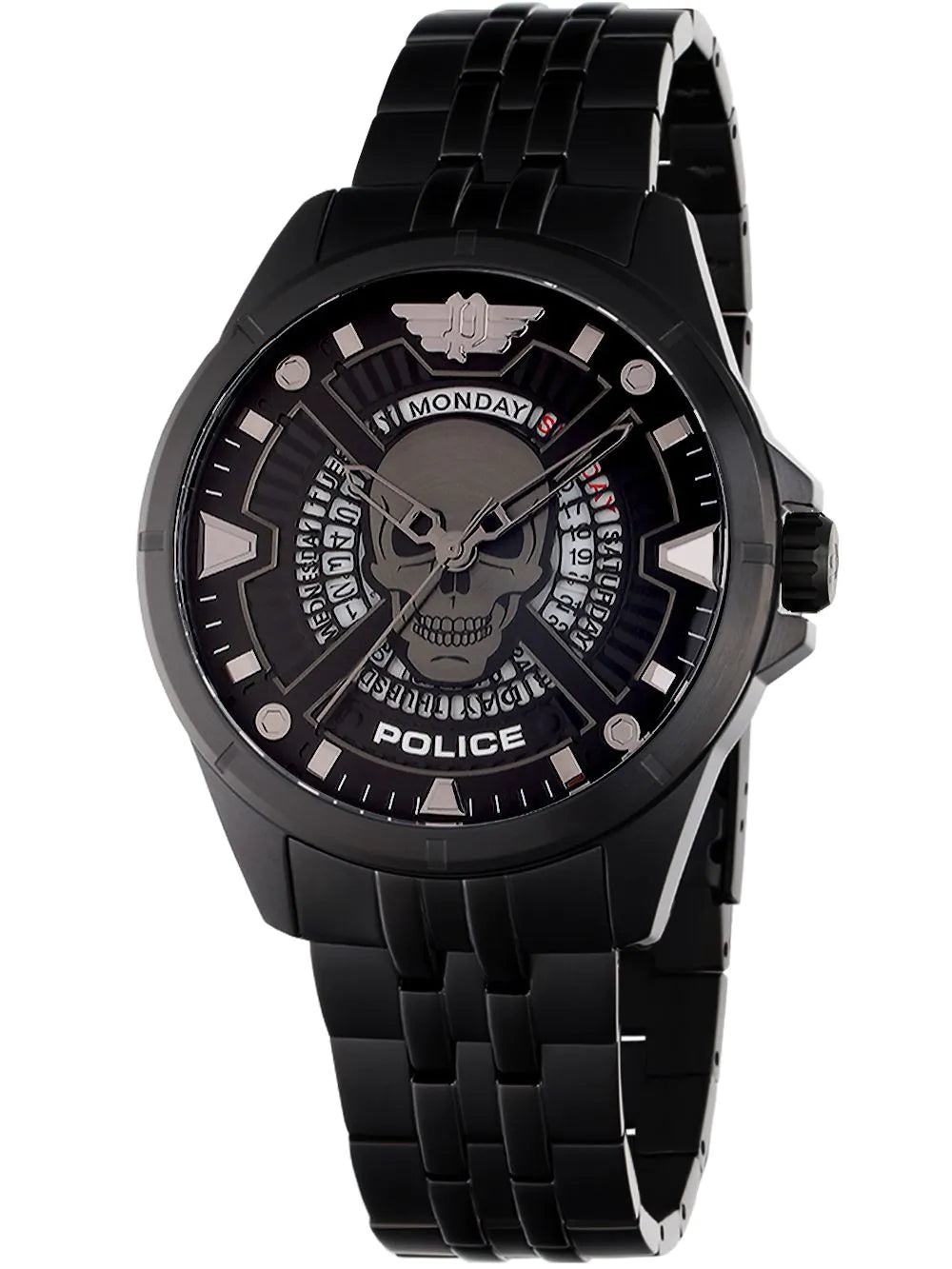 Police PEWJH0005402 Malawi Mens Watch 45mm 3ATM