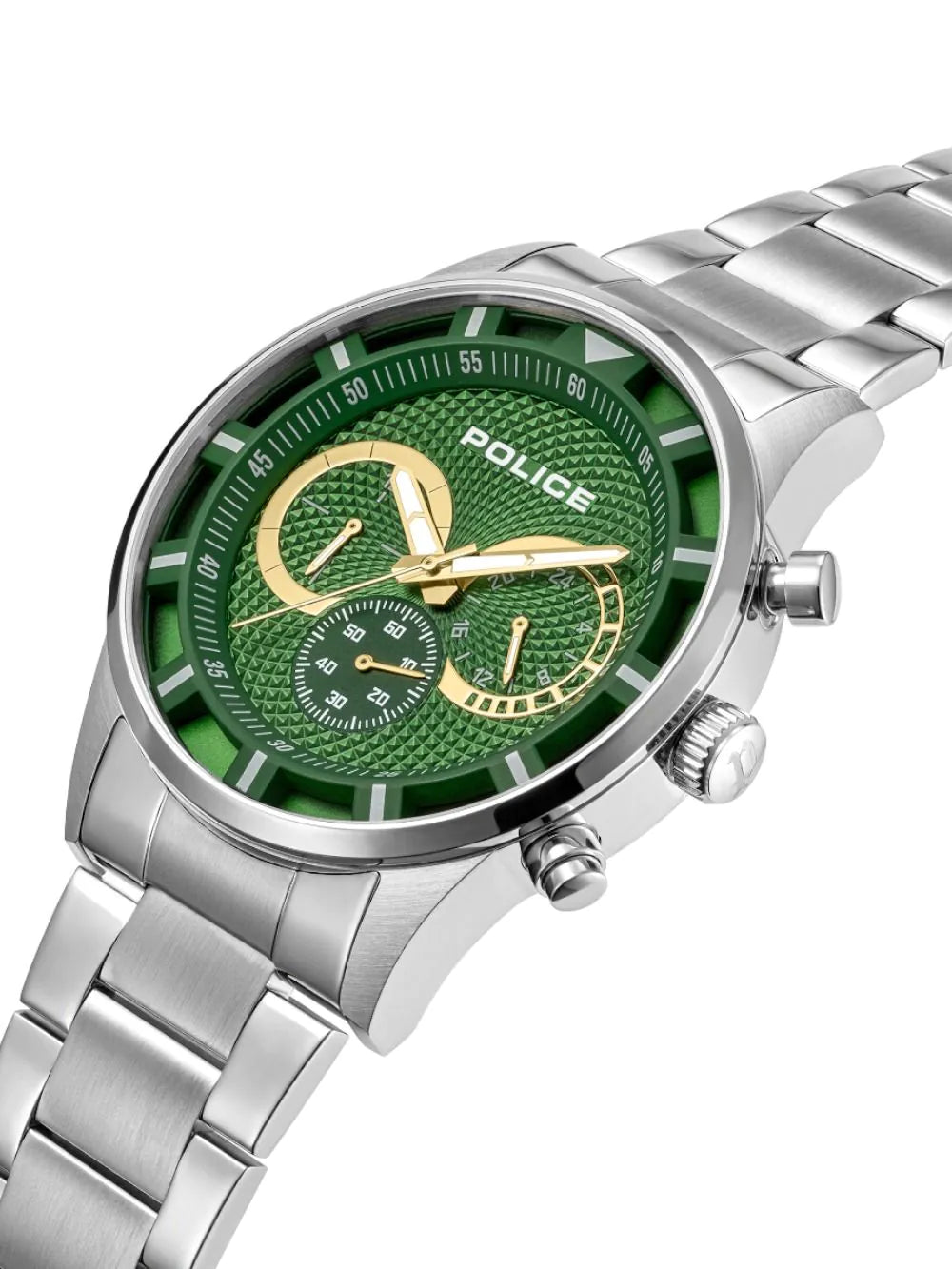 Police PEWJK2014301M-SET Mens Watch Driver Chronograph Set 45mm 5ATM
