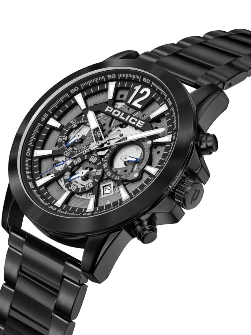 Police PEWJK2194901 Mens Watch Vertigo Chronograph 47mm 5ATM