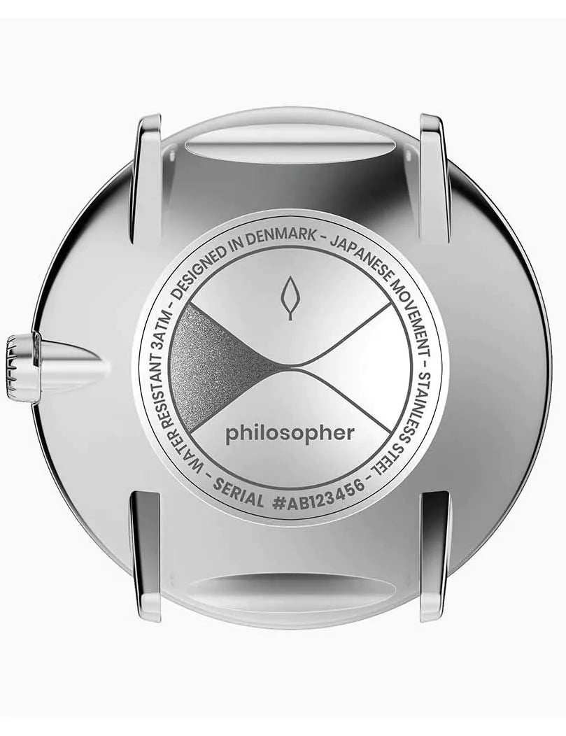 Nordgreen PH36SILEBLXX Philosopher Unisex 36mm 3ATM