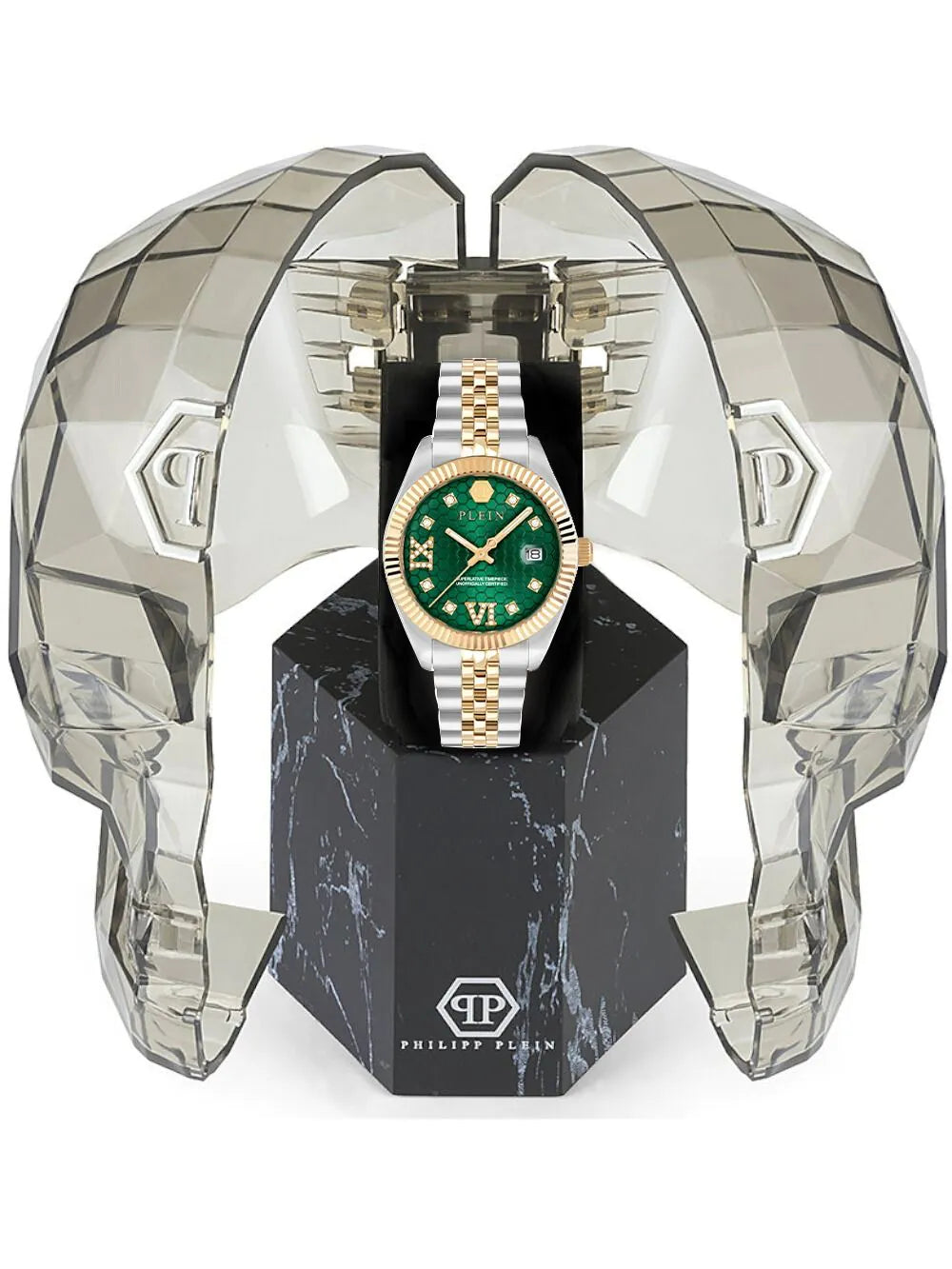 Philipp Plein PWYFA0225 Ladies Watch Date Superlative 34mm 5ATM