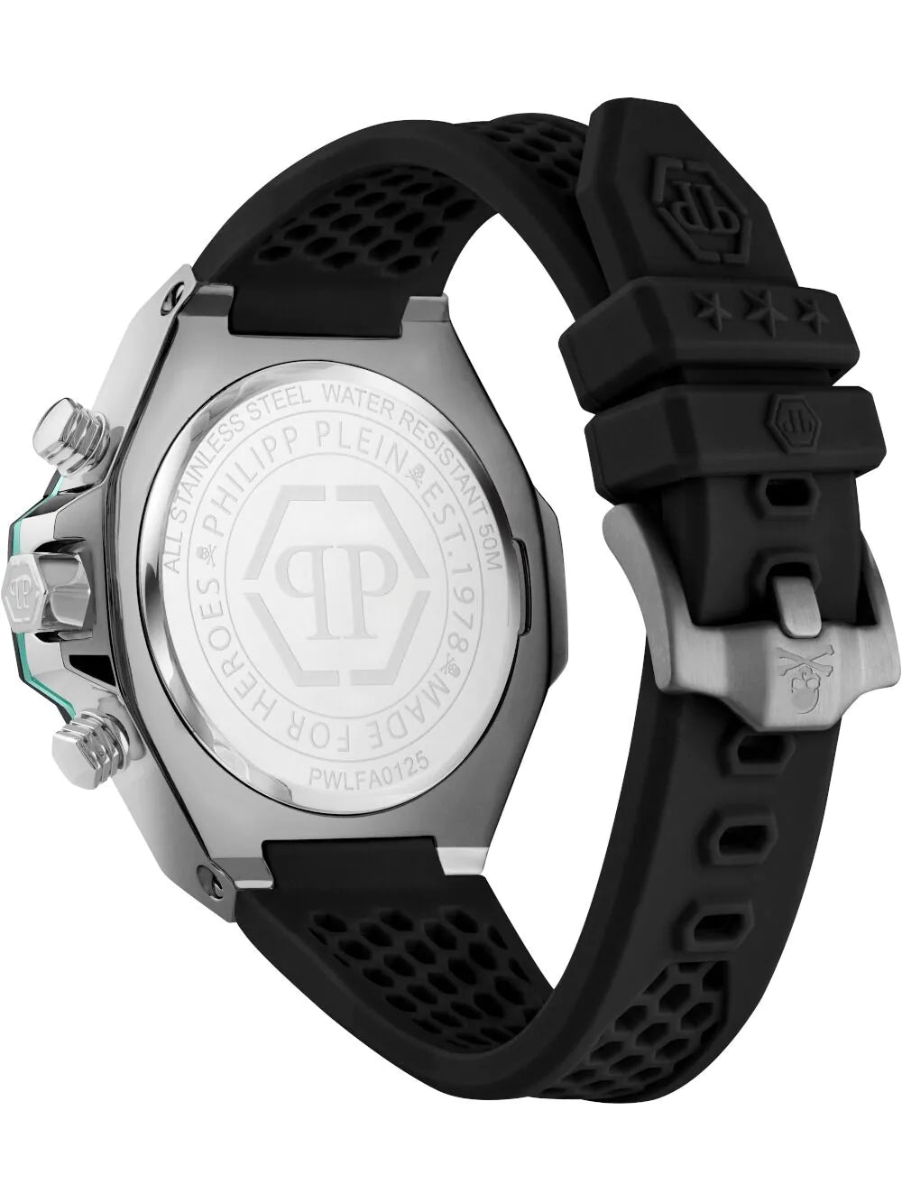 Philipp Plein PWLFA0125 Mens Watch Plein Chrono Royal 46mm 5ATM