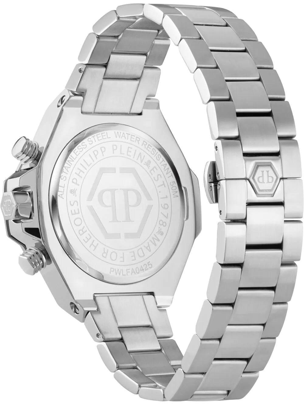 Philipp Plein PWLFA0425 Mens Watch Plein Chrono Royal 46mm 5ATM