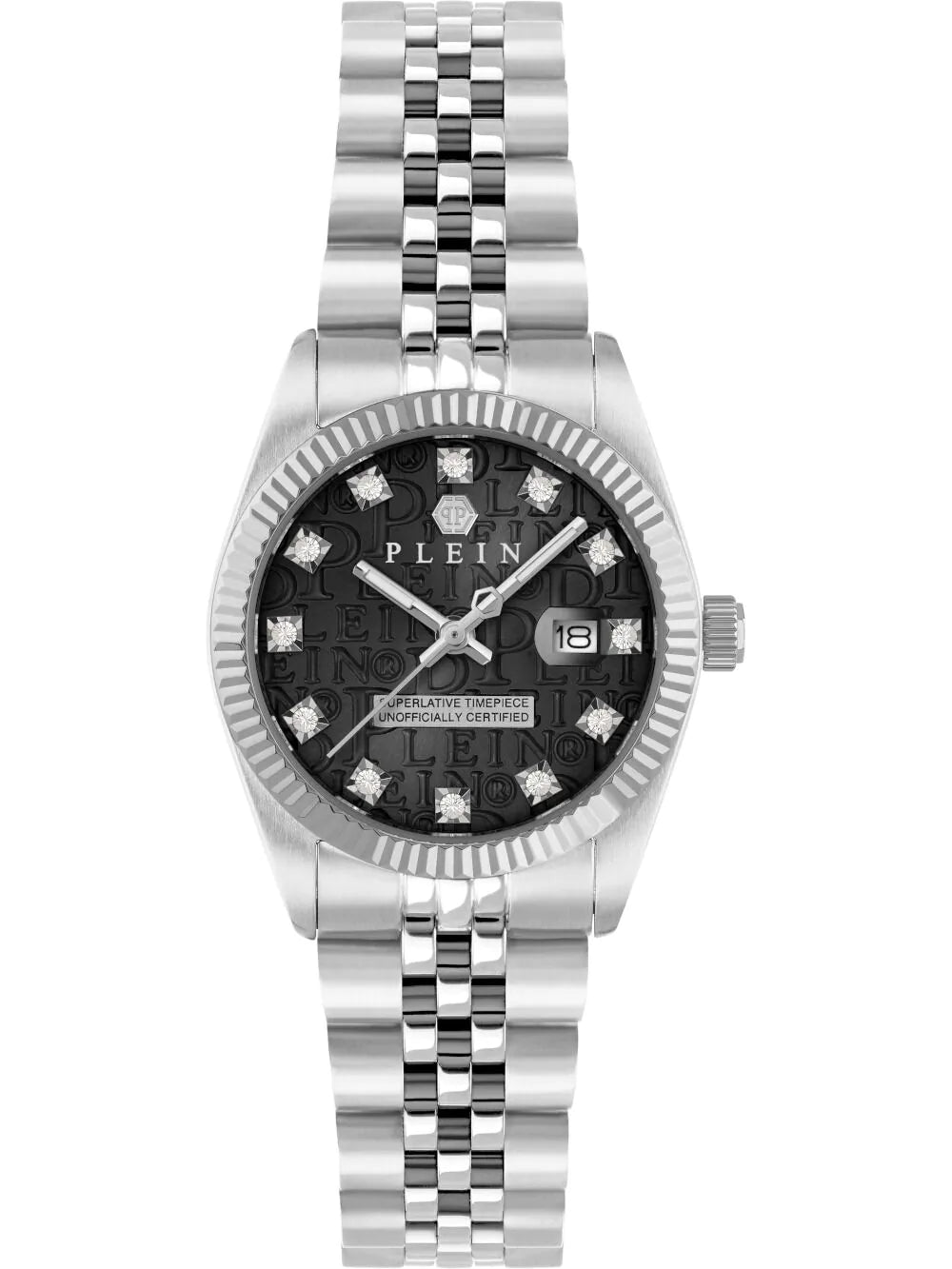 Philipp Plein PWNFA0125 Ladies Watch Date Superlative 28mm 5ATM