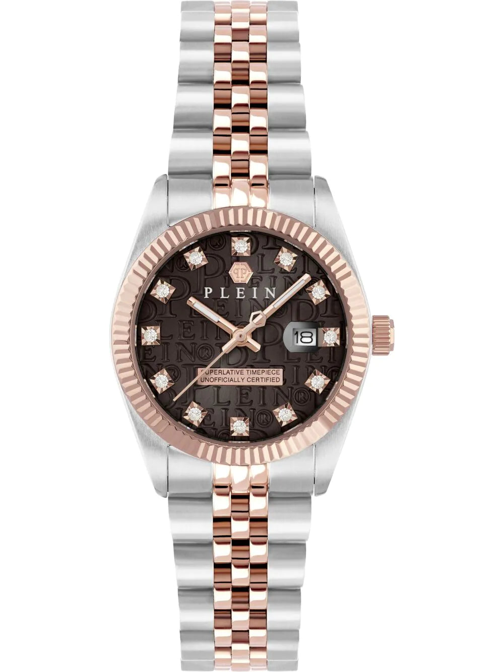 Philipp Plein PWNFA0625 Ladies Watch Date Superlative 28mm 5ATM