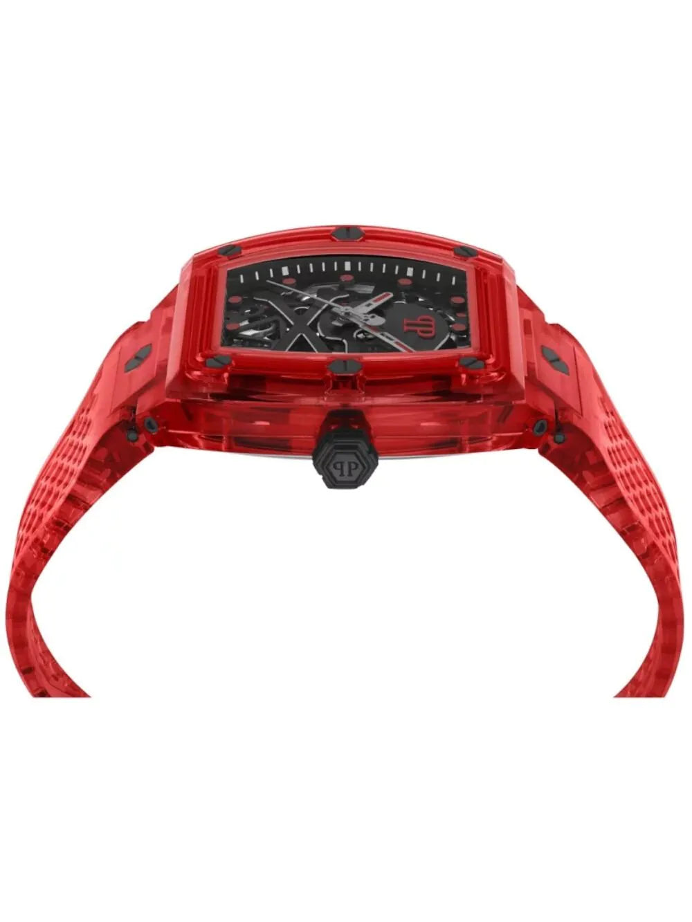Philipp Plein PWPTA0224 Automatic Mens Watch The $keleton Crystal 44mm 5ATM