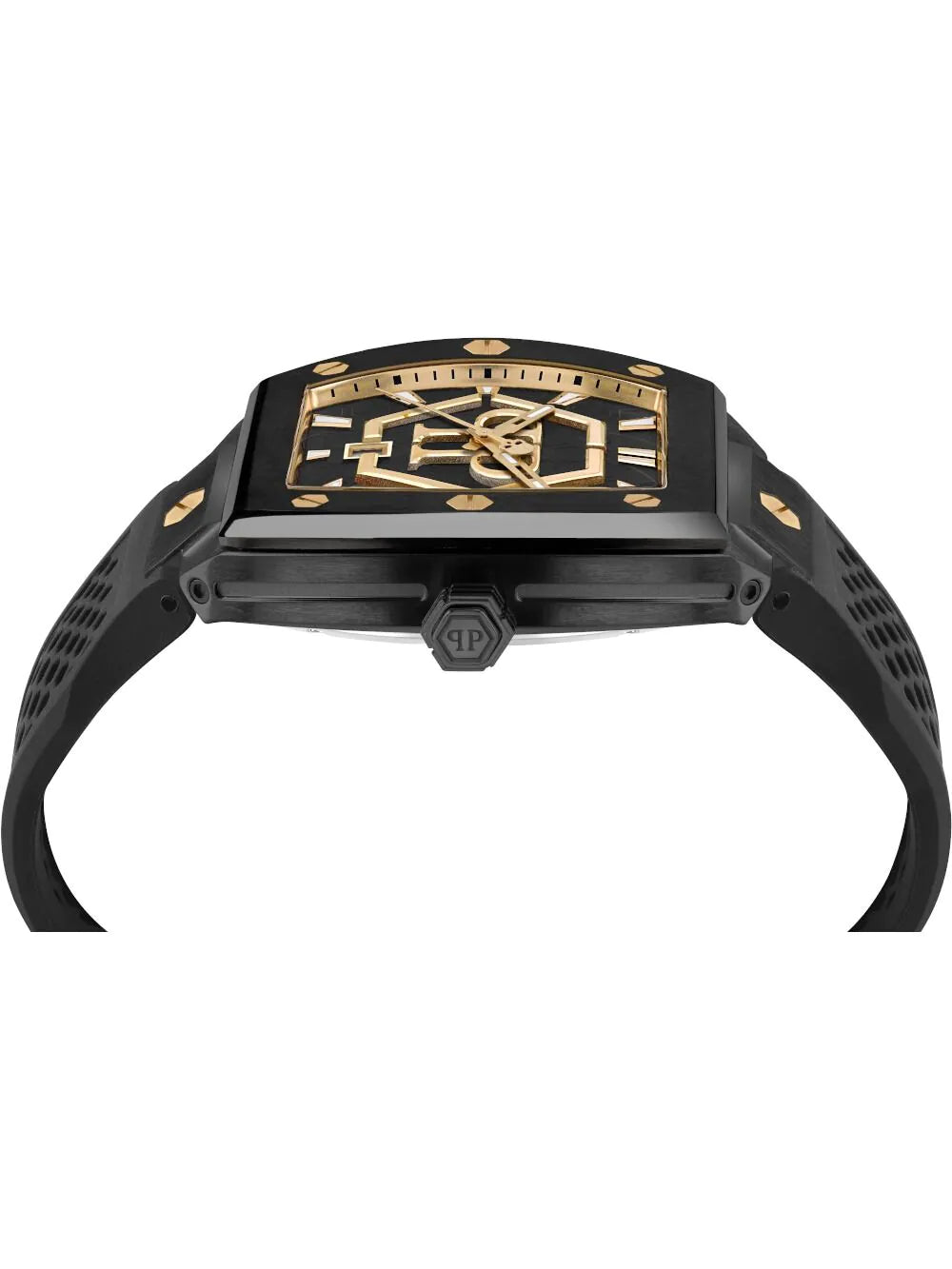 Philipp Plein PWPUA0224 Mens Watch The Hexagon Phantom 44mm 5ATM