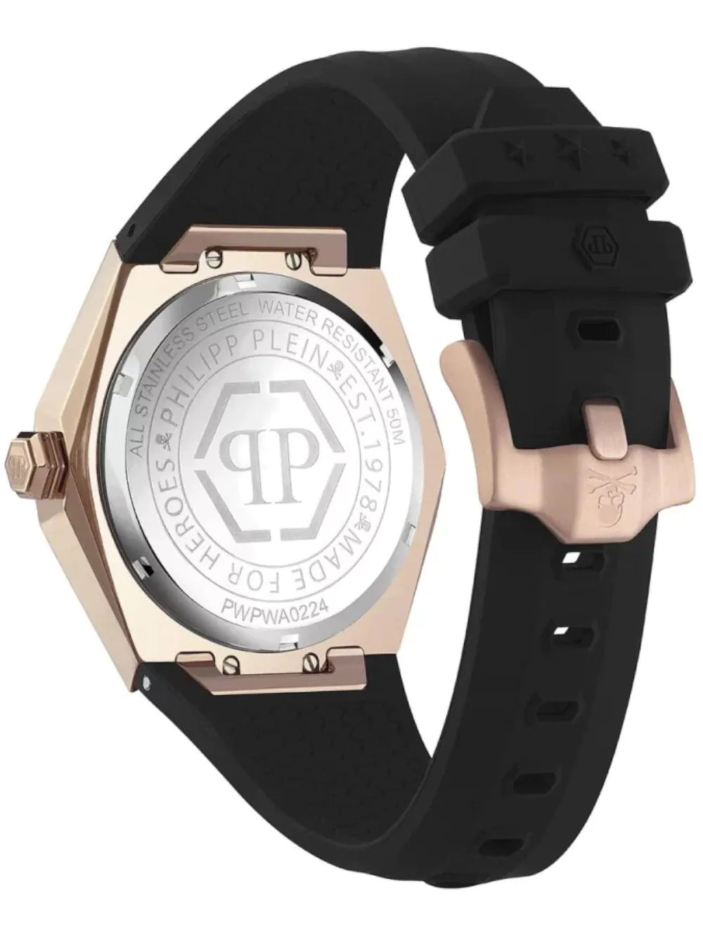 Philipp Plein PWPWA0224 Mens Watch The $kull Spikes 46mm 5ATM