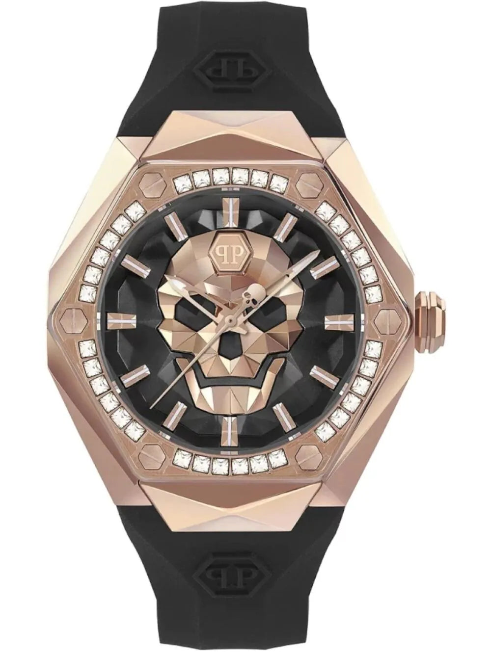 Philipp Plein PWPWA0424 Mens Watch The $kull Spikes 46mm 5ATM