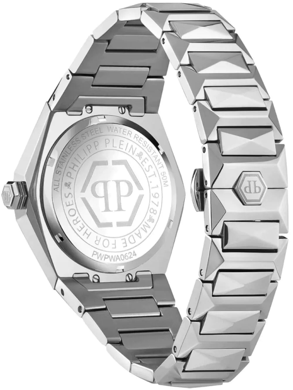Philipp Plein PWPWA0624 Mens Watch The $kull Spikes 46mm 5ATM