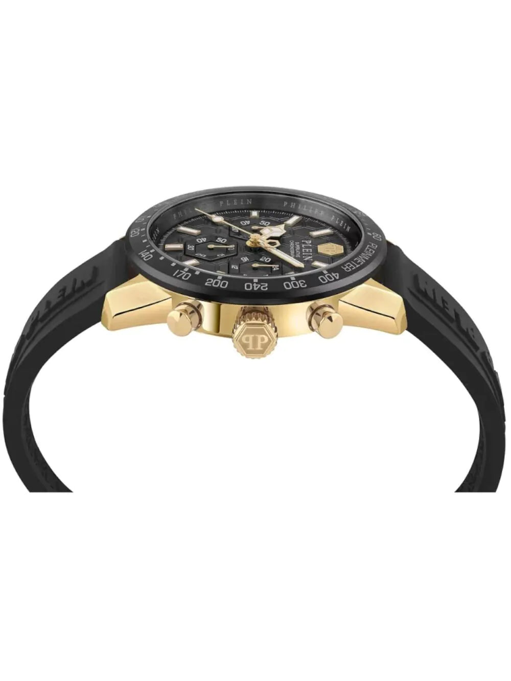 Philipp Plein PWPYA0224 Mens Watch Pleinmeter Chronograph 44mm 5ATM