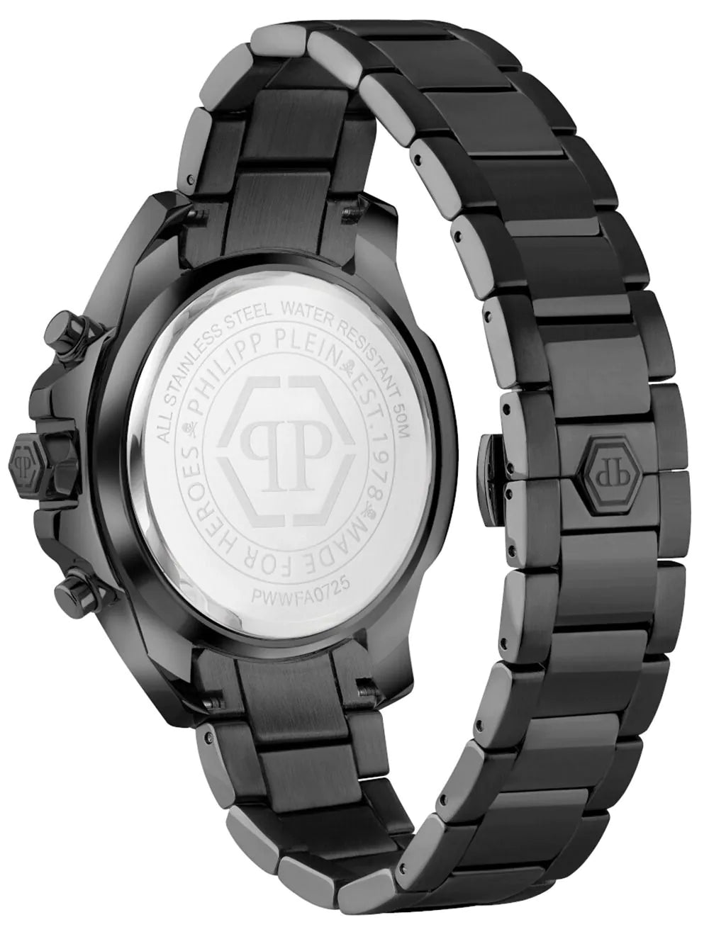 Philipp Plein PWWFA0725 Mens Watch The $kull Chrono 45mm 5ATM