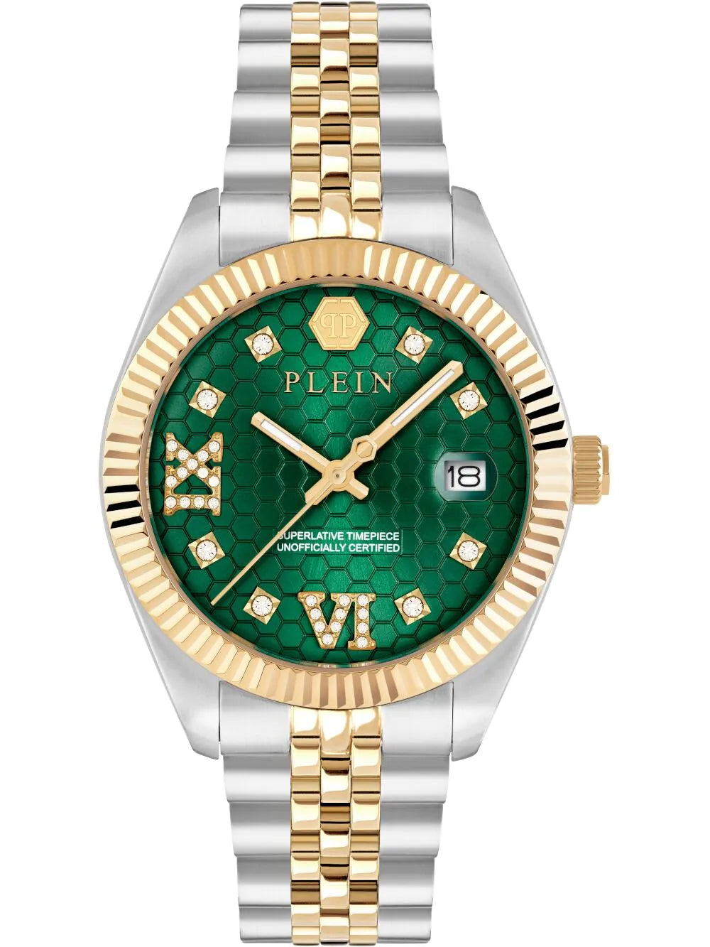 Philipp Plein PWYFA0225 Ladies Watch Date Superlative 34mm 5ATM