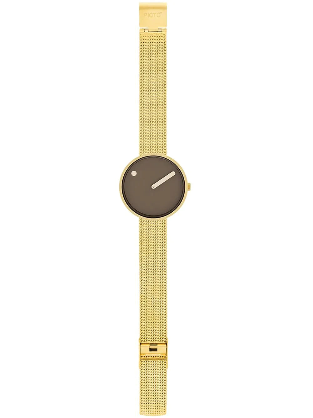 Picto 34001-0914G Mocha Brown 34mm 5ATM