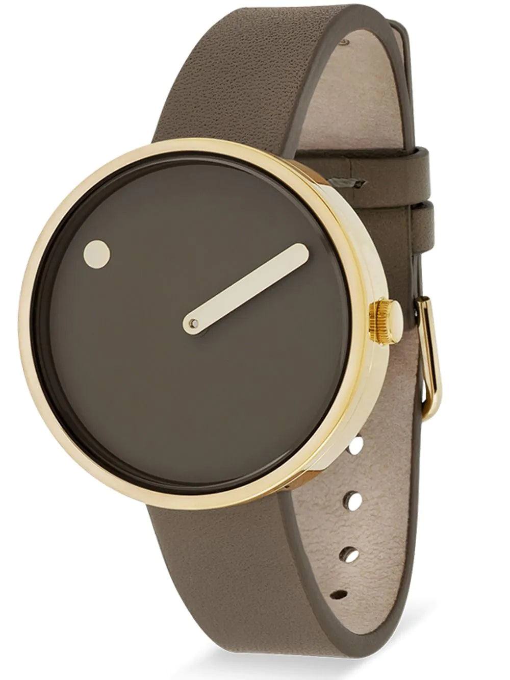 Picto 34001-4614G Mocha Brown 34mm 5ATM