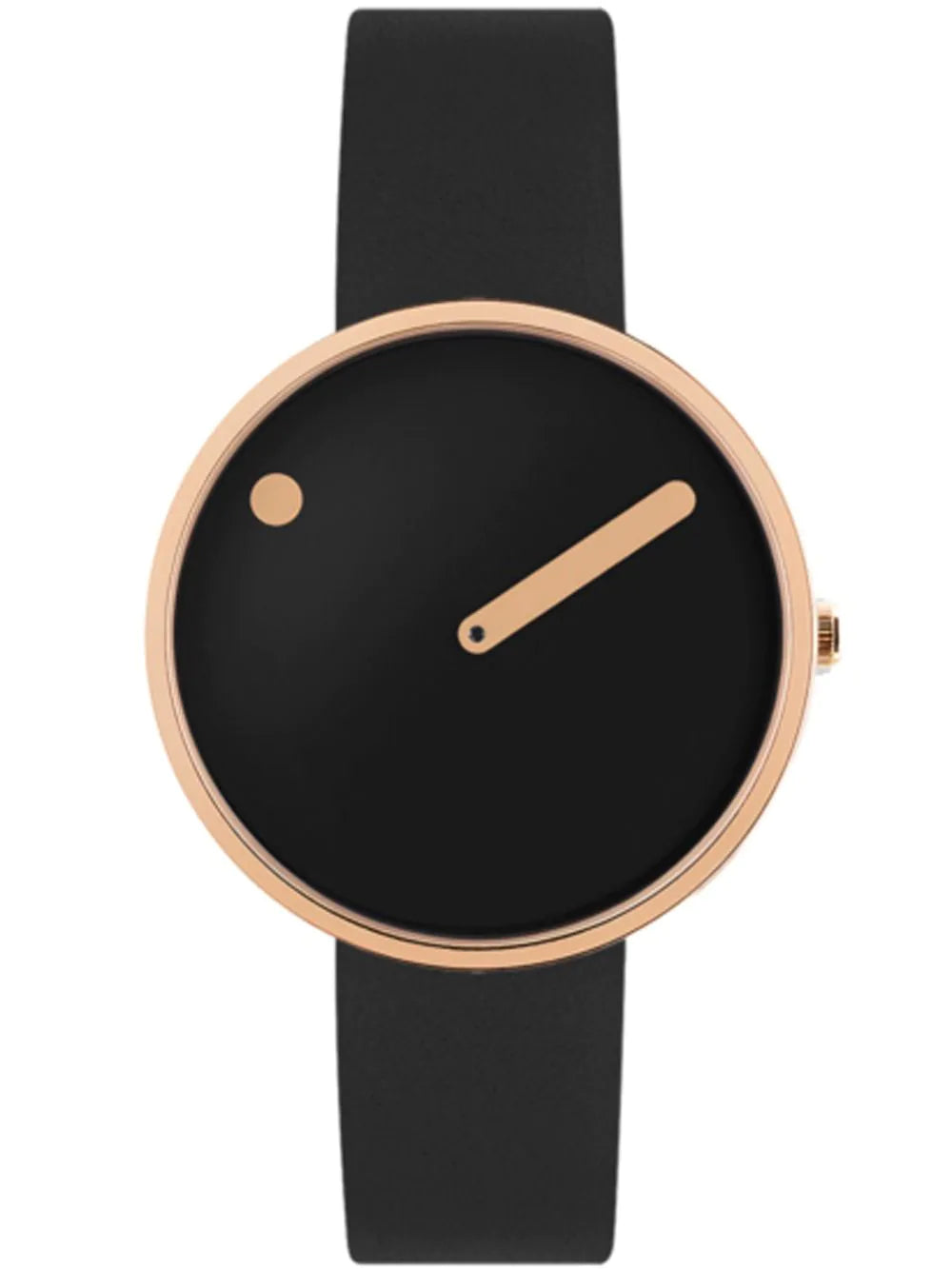 Picto 34012-0114R Unisex Black Bio Based 34mm 5ATM