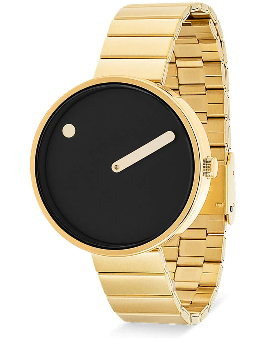 Picto 34087-2914 Brushed Gold 34mm 5ATM