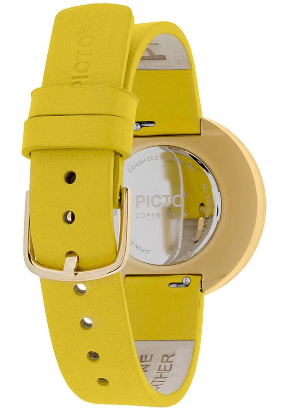 Picto 34097-6114G Unisex Cinnamon Red 34mm 5ATM