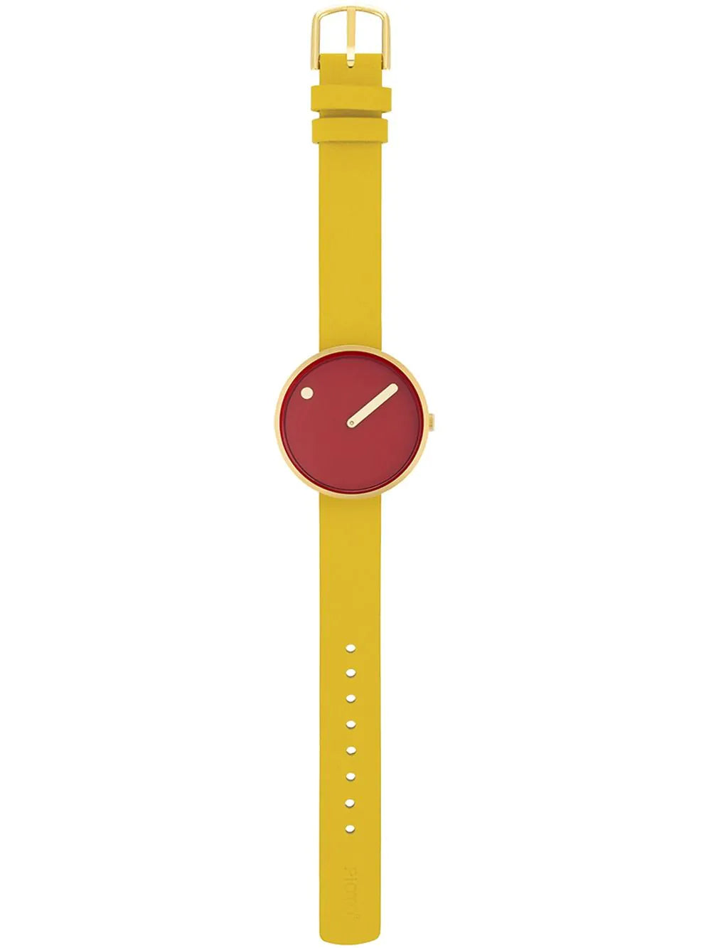 Picto 34097-6114G Unisex Cinnamon Red 34mm 5ATM