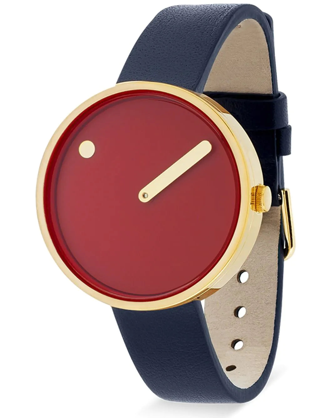 Picto 34097-6714G Unisex Cinnamon Red 34mm 5ATM