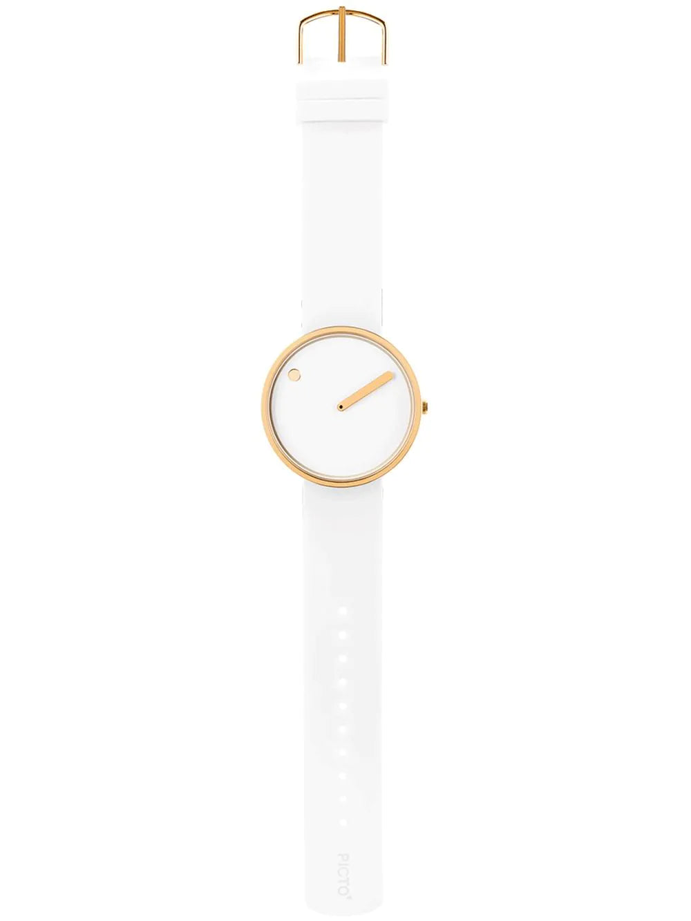 Picto 43321-0220G White Silicone 40mm 5ATM