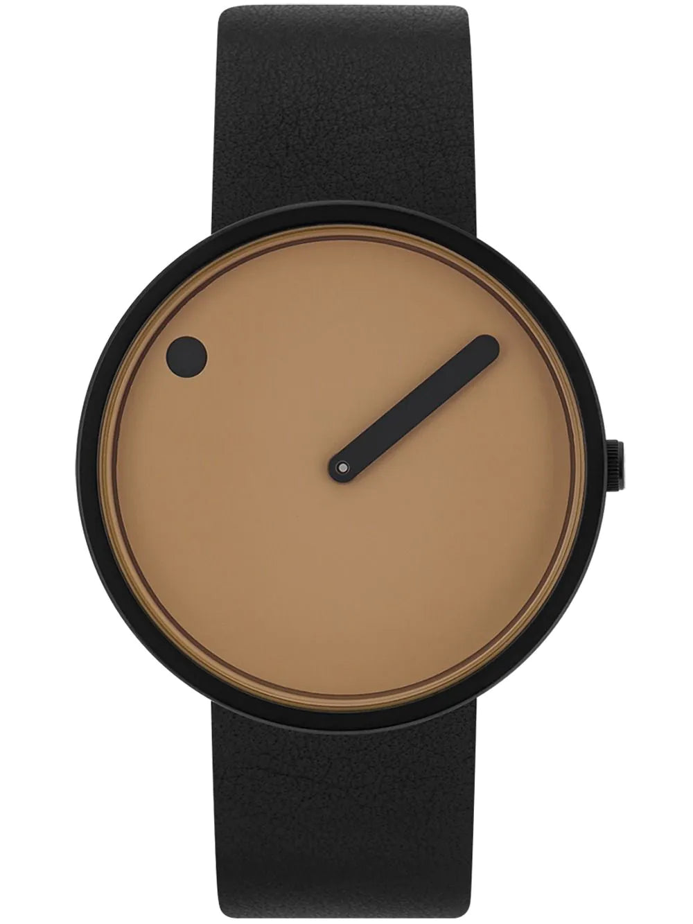 Picto 43349-4120B Unisex Cappucciono Brown 40mm 5ATM