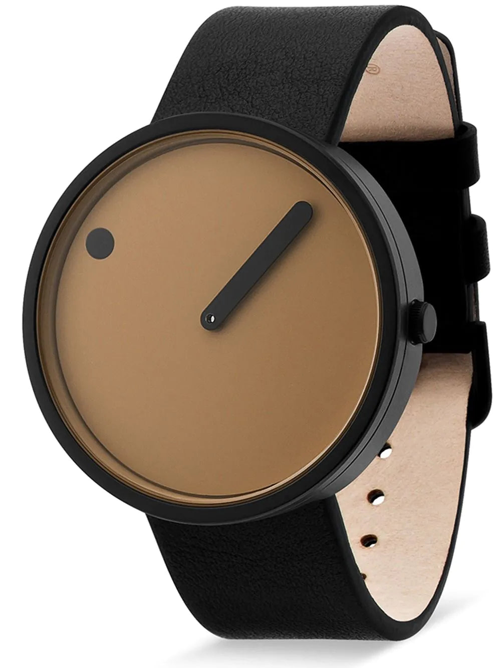 Picto 43349-4120B Unisex Cappucciono Brown 40mm 5ATM