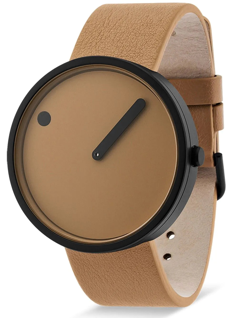 Picto 43349-4820B Unisex Cappucciono Brown 40mm 5ATM