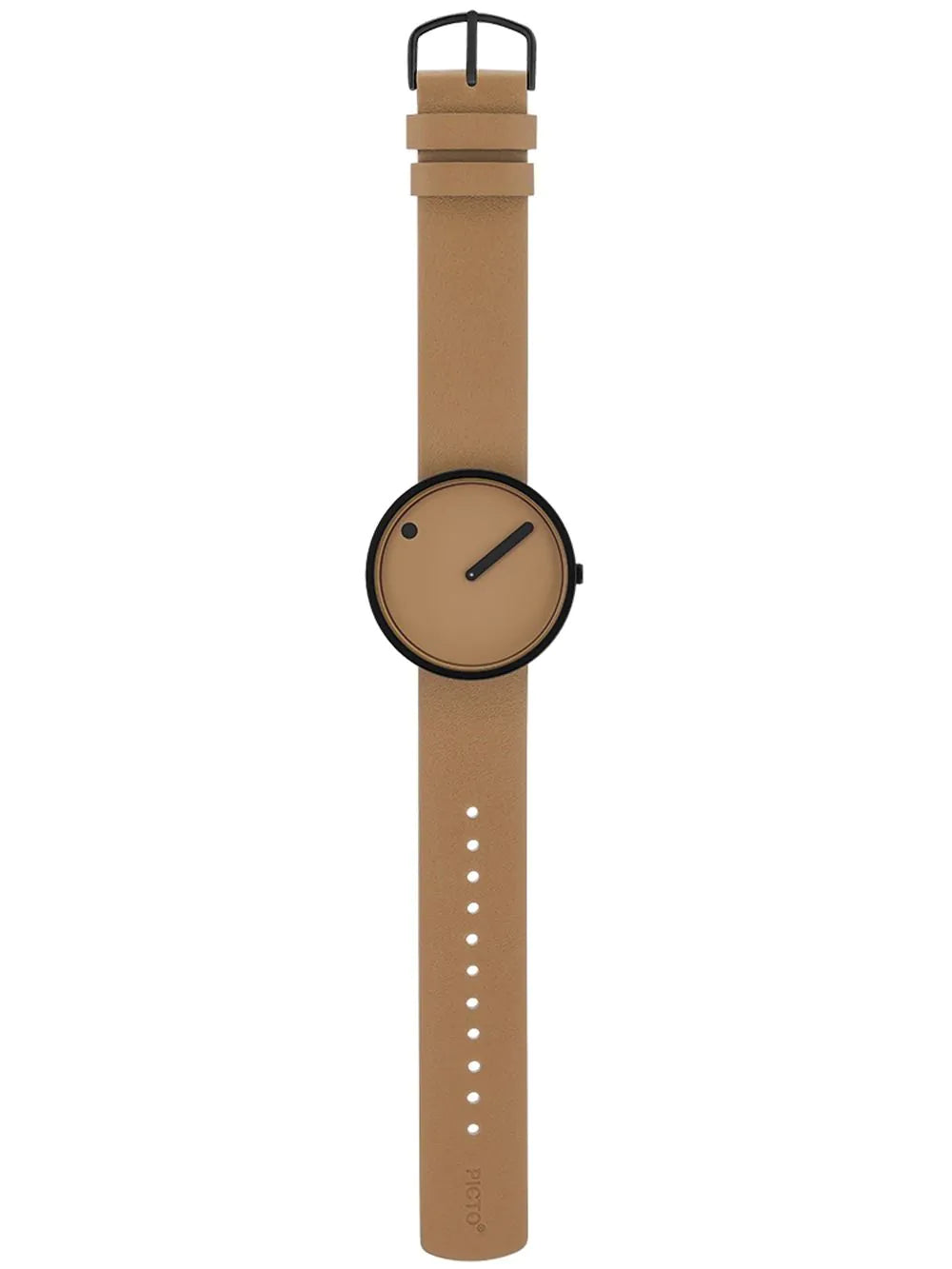 Picto 43349-4820B Unisex Cappucciono Brown 40mm 5ATM