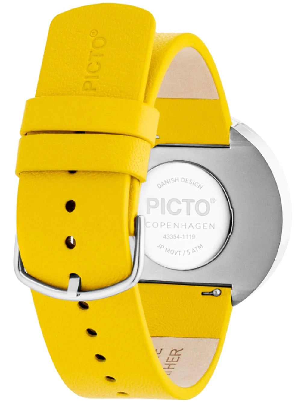 Picto 43354-6120S Mustard Yellow 40mm 5ATM