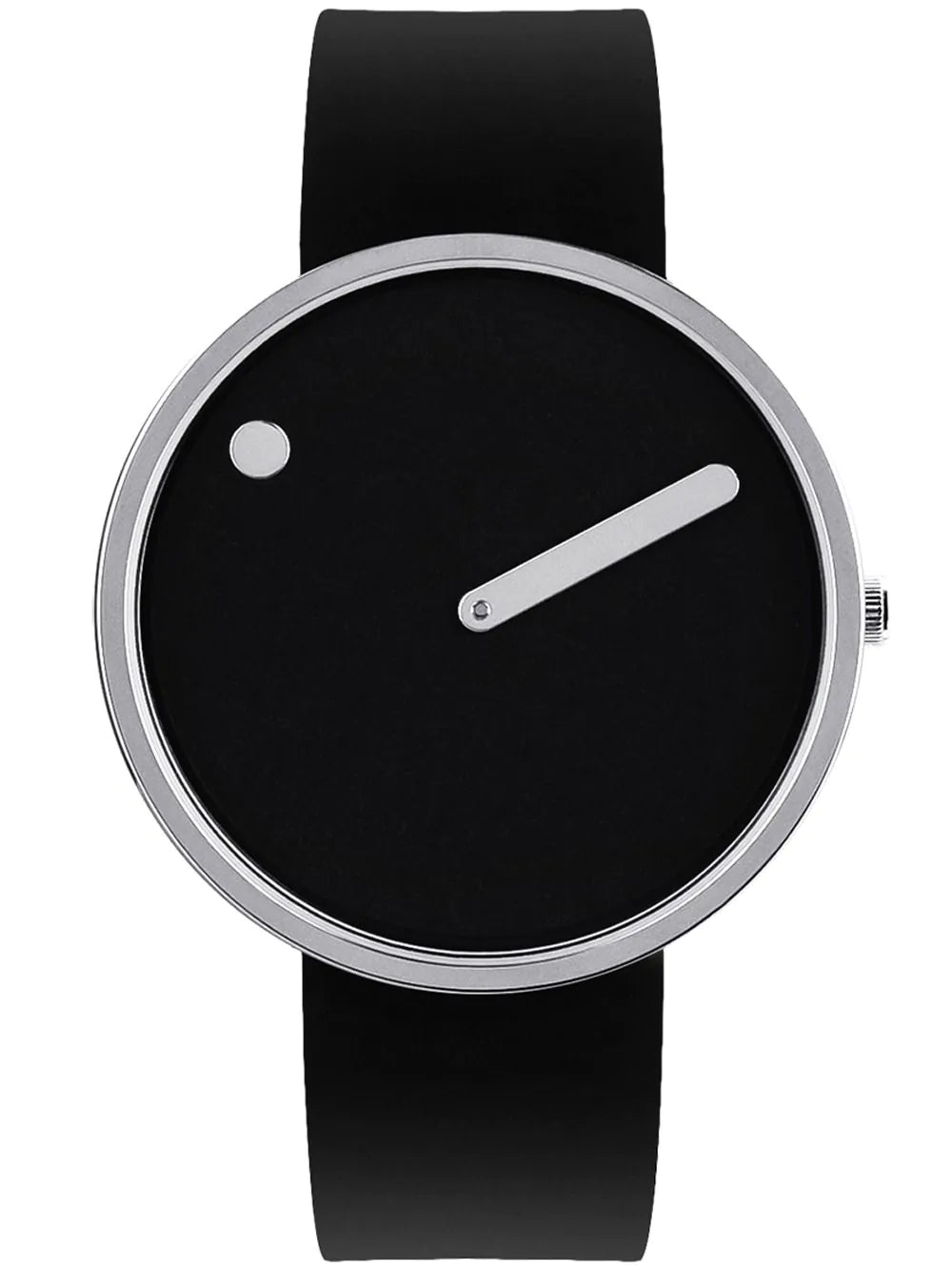 Picto 43370-0120S Black Silicone 40mm 5ATM