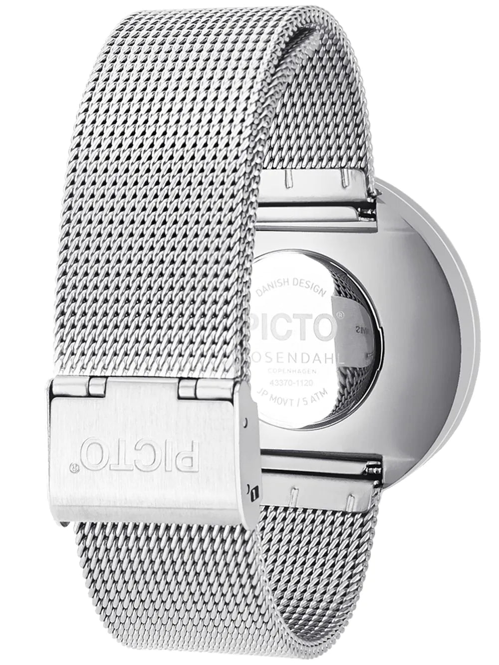 Picto 43370-0820S Black 40mm 5ATM