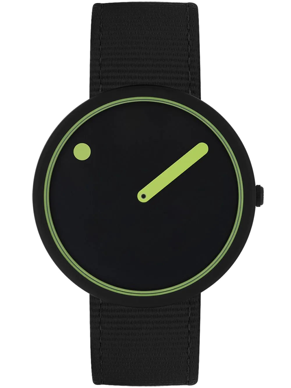 Picto R44023-R006 Manta Ray Black and Paradise Green 40mm ATM