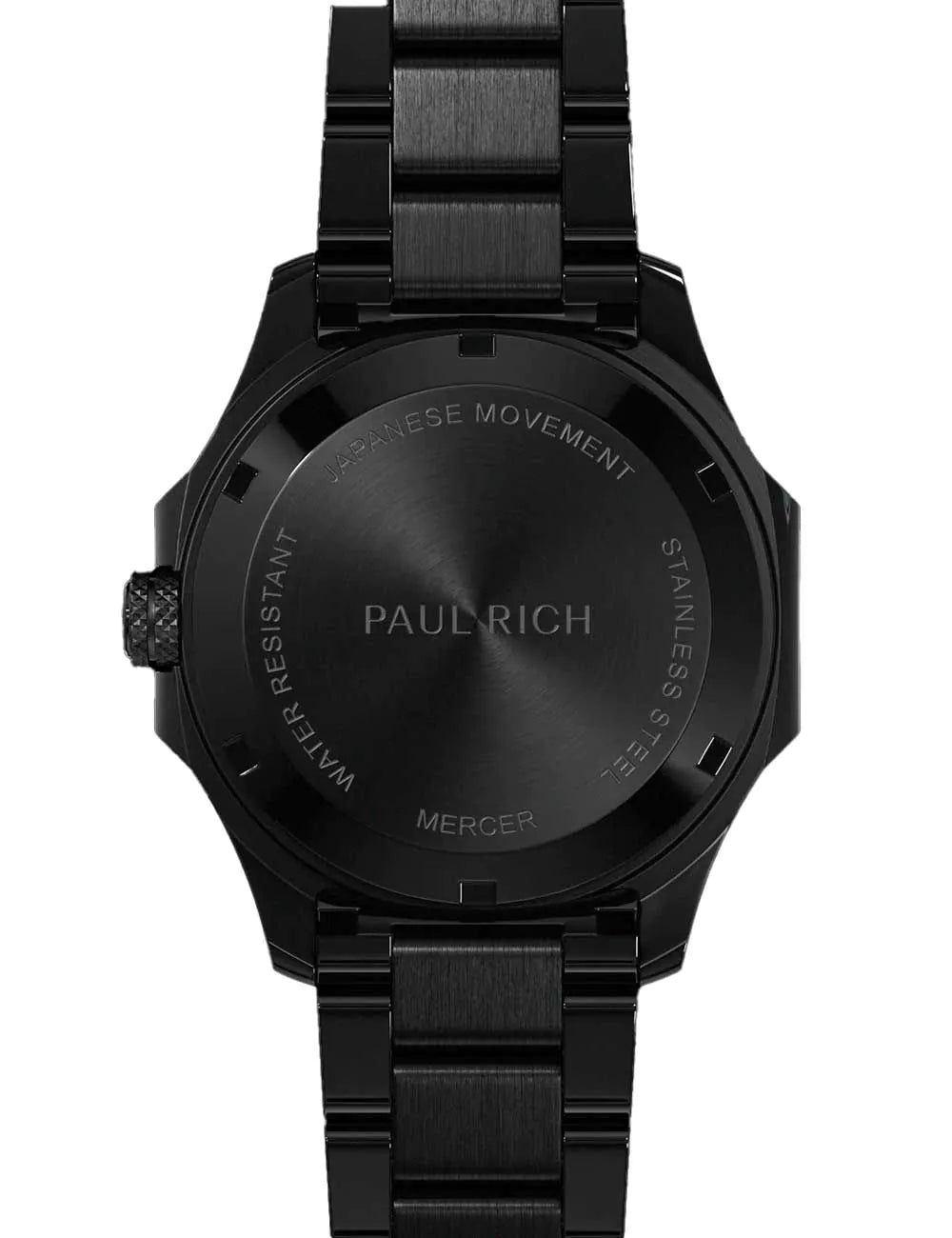 Paul Rich PR-46700 Herrenuhr Mercer Aventurine Black Blue 40,5 mm 5ATM