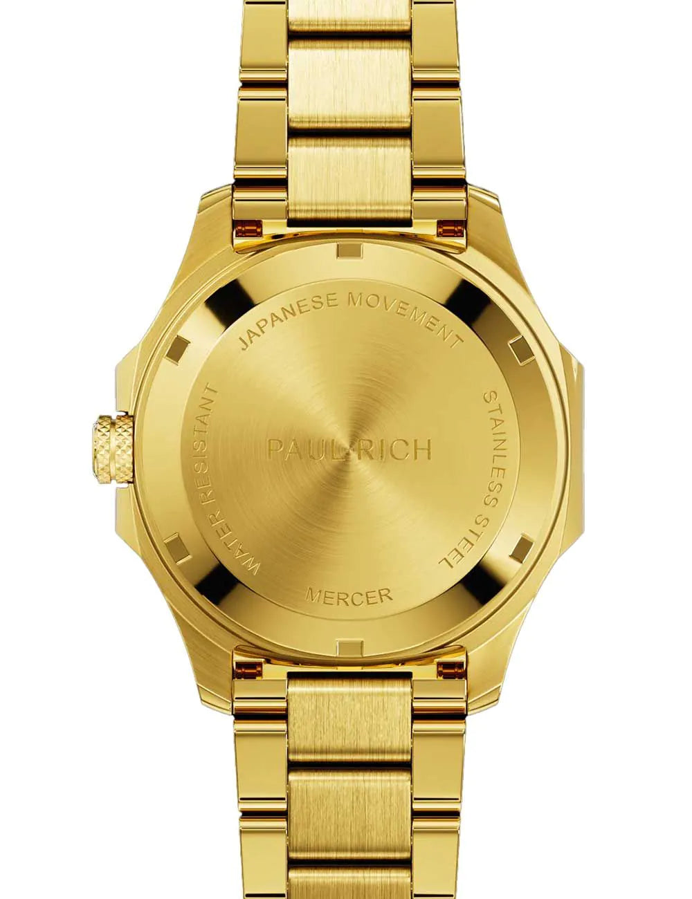 Paul Rich PR-46699 Herrenuhr Mercer Aventurine Goldline Blue 40,5 mm 5ATM
