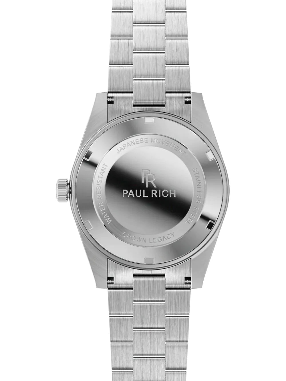 Paul Rich PR-47458 Mens Watch Crown Legacy Silver Aventurine Blue 40mm 5ATM