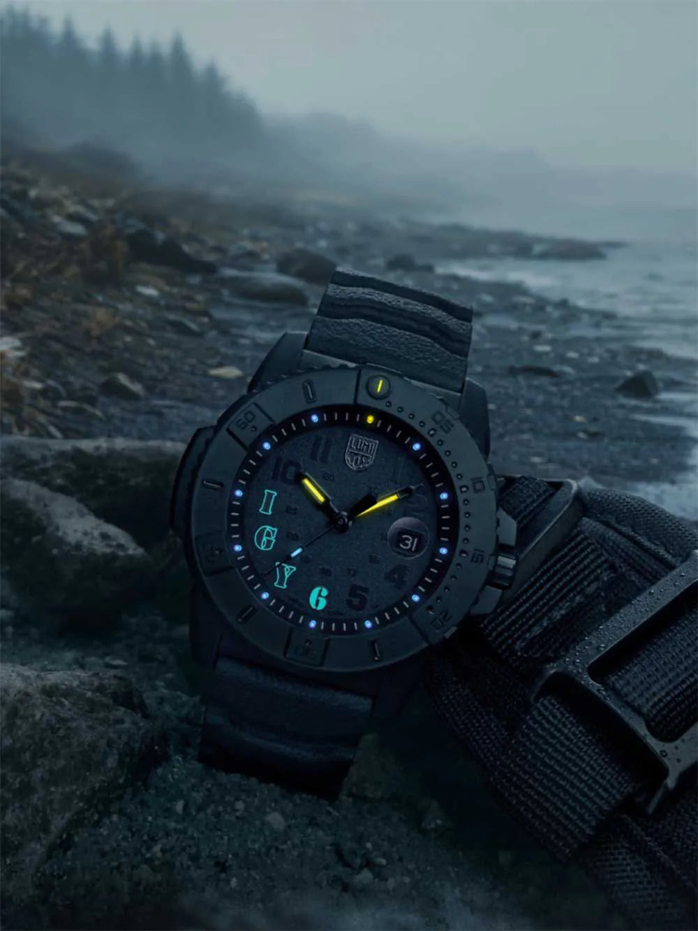 Luminox XS.3611.IGY6.NSF Mens Watch Navy Seal Carbonox Limited 46mm 200M